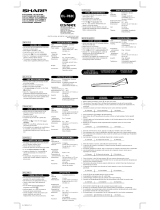 Sharp EL-782CS Owner's manual