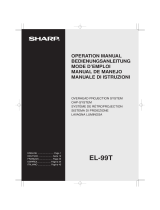 Sharp EL-99T Owner's manual