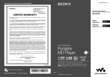 Sony MZ-DH10P Owner's manual