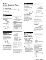 Sony SLV-GA45AV User manual