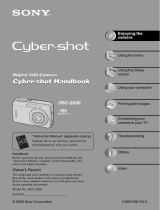 Sony Cyber-SHOT DSC-S500 Owner's manual