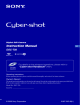 Sony Cyber-shot DSCT50B User manual