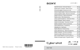 Sony DSC-TX20 Owner's manual