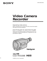 Sony CCD-TR3100E Owner's manual