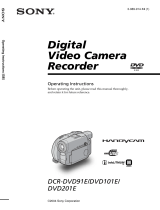 Sony DCR-DVD101 User manual