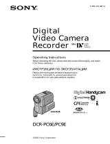 Sony DCR-PC6E User manual