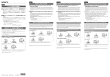 Sony HXR-MC1 Owner's manual