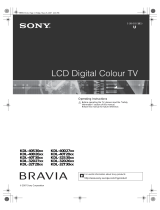 Sony KDL-40D2710 Owner's manual