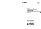Sony KV-32DS60U User manual