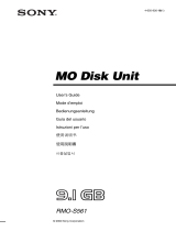 Sony RMO-S561 Owner's manual