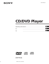 Sony DVP-M35 User manual