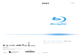 Sony BDP-S1E Owner's manual