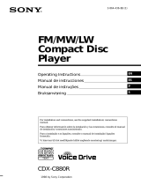 Sony CDX-C880R User manual