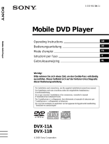 Sony DVX-11A User manual