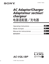 Sony AC-VQL1BP Owner's manual
