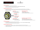 TECHNOMARINE CRUISE CHRONO MAGNUM Owner's manual