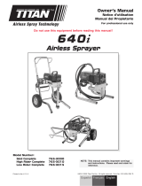 Titan 640i Owner's manual