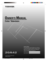 Toshiba 20A42 Owner's manual