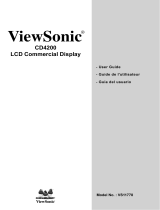 ViewSonic CD4200 User manual