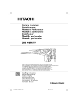 Hitachi DH 40MR User manual
