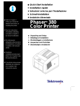 Xerox PHASER 380 User manual