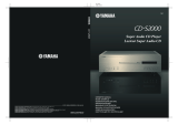 Yamaha CD-S1000CD-S2000 Owner's manual