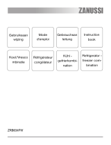 Zanussi ZRB634FW Owner's manual