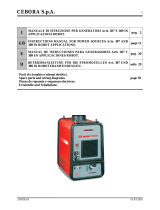 Cebora 389.80 Sound MIG 5040/T Pulse Robot User manual