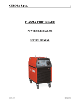 Cebora 956 Plasma Prof 123 ACC User manual