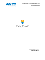 Pelco VideoXpert OpsCenter v 3.11 Operations Manual