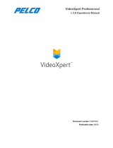Pelco VideXpert Professional v 3.9 Operations Manual