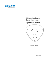 Pelco Sarix IBD High Security Corner Mount Operations Manual