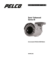 Pelco Sarix Enhanced 3 Bullet IBE Sery Installation guide
