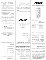 Pelco IR WED RC-LED Remote Installation guide