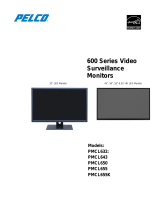 Pelco 600 Series Wall Monitor User manual