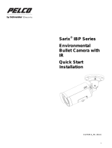 Pelco Sarix IBP Series Environmental Bullet Camera Quick start guide