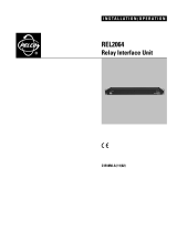 Pelco REL2064 Relay Interface Unit User manual
