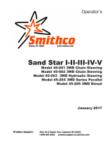 Smithco Sand Star Operating instructions