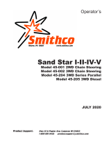 Smithco Sand Star Operating instructions