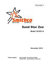 Smithco Sand Star Zee Operating instructions