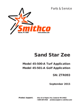 Smithco Sand Star Zee Owner's manual