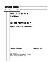 Smithco Diesel Super Rake Owner's manual