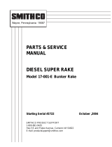 Smithco Diesel Super Rake Owner's manual