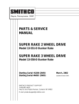 Smithco Super Rake Owner's manual