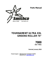 Smithco 7000 Tournament Ultra XXL Roller Owner's manual