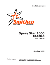 Smithco Spray Star 1000 Owner's manual