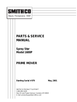 Smithco Spray Star 1600P Owner's manual