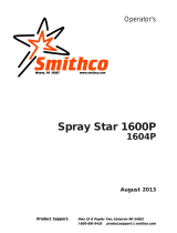 Smithco Spray Star 1604P Owner's manual