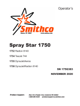 Smithco Spray Star 1750 Operating instructions