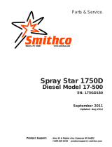 Smithco Spray Star 1750D Owner's manual